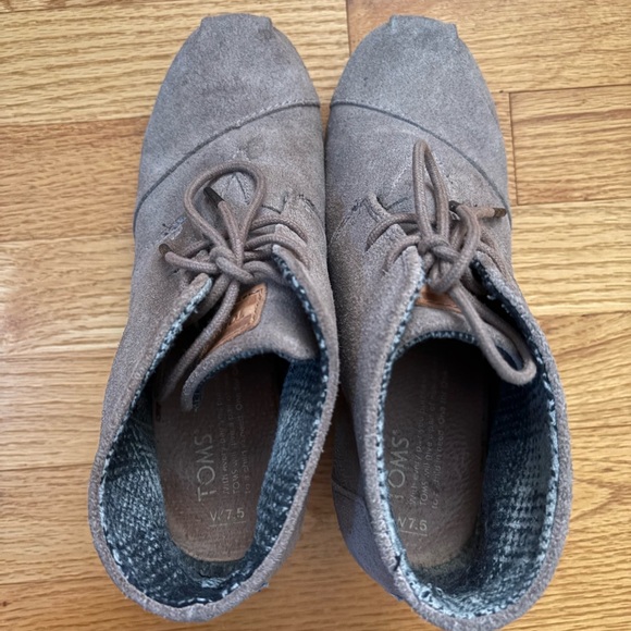 Toms Desert wedge booties - Picture 2 of 6